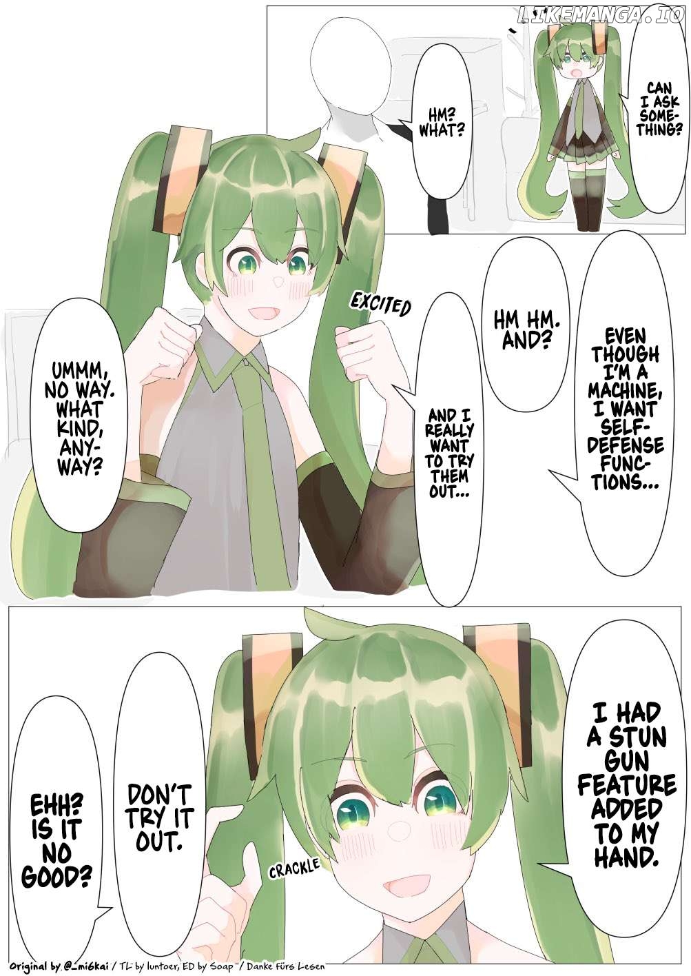 The Daily Life Of Master & Hatsune Miku Chapter 39 - page 1