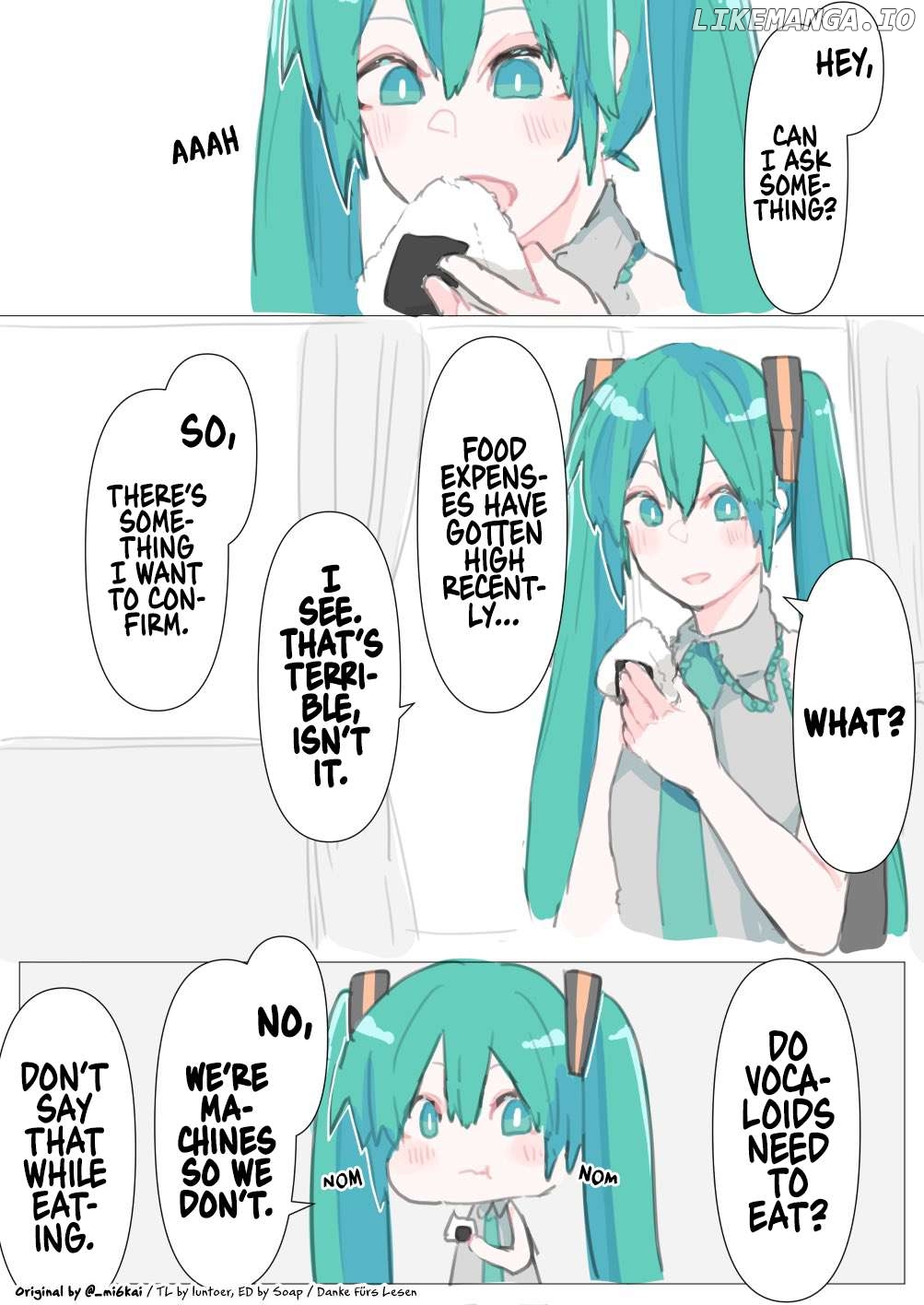 The Daily Life Of Master & Hatsune Miku Chapter 40 - page 1