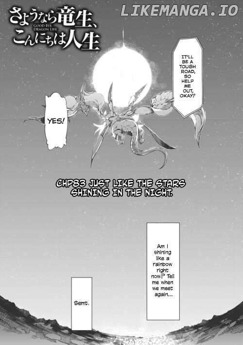 Sayounara Ryuusei, Konnichiwa Jinsei Chapter 83 - page 36