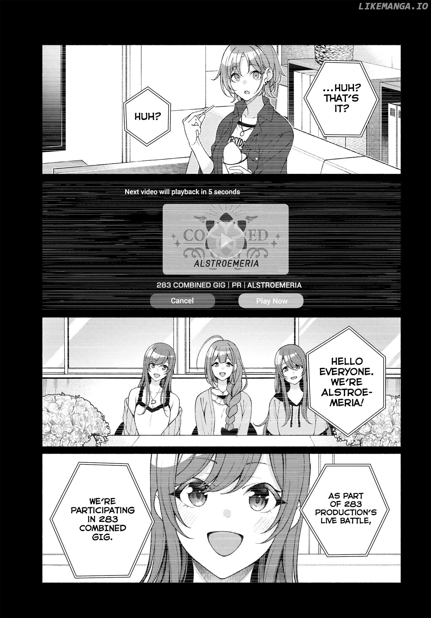 Idolmaster Shiny Colors Coherent Light Chapter 5 - page 21