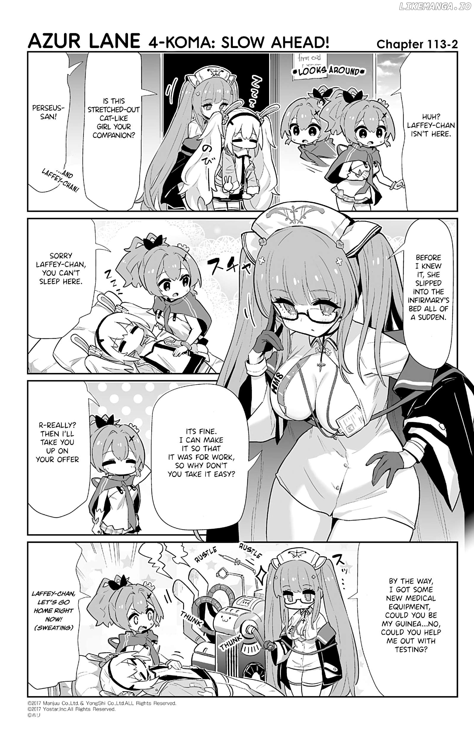 Azur Lane 4-Koma: Slow Ahead Chapter 113 - page 2