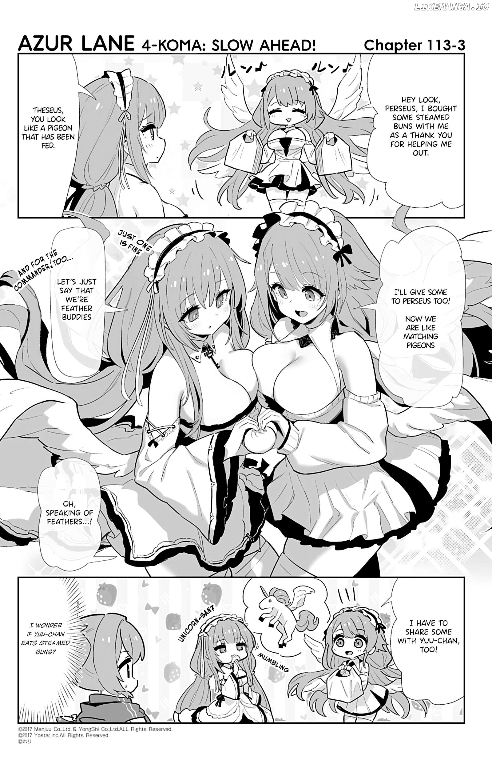 Azur Lane 4-Koma: Slow Ahead Chapter 113 - page 3