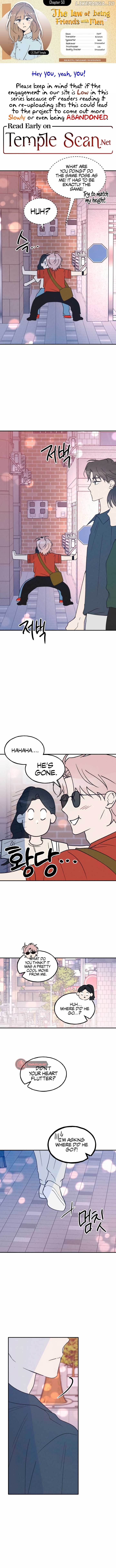 The Law Of Being Friends With A Male Chapter 50 - page 1