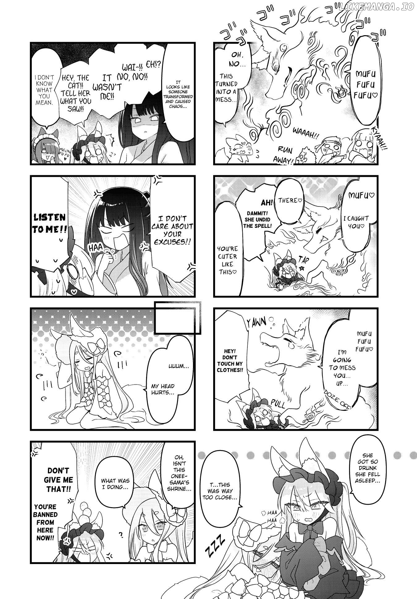 Wakarasero! Namaikitsune-Sama Chapter 19 - page 8