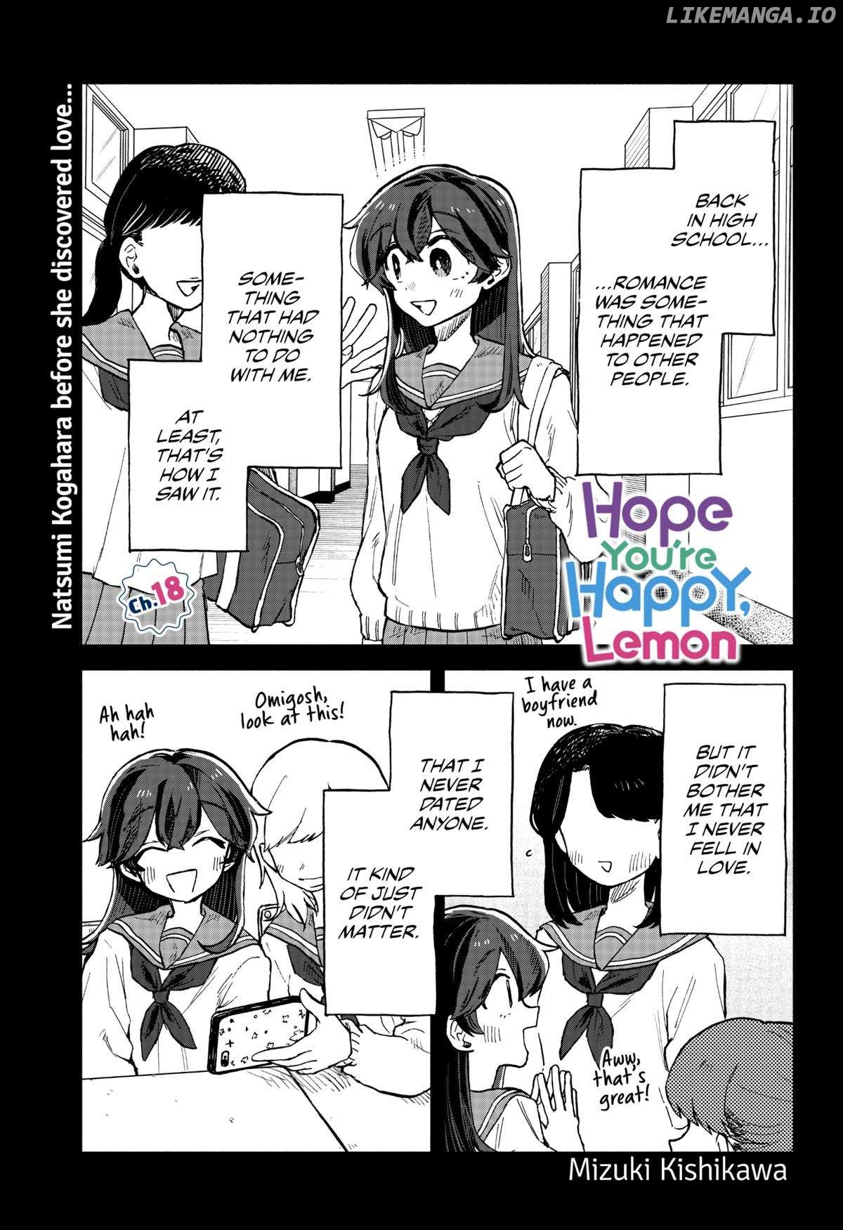 Hope You're Happy, Lemon Chapter 18 - page 1