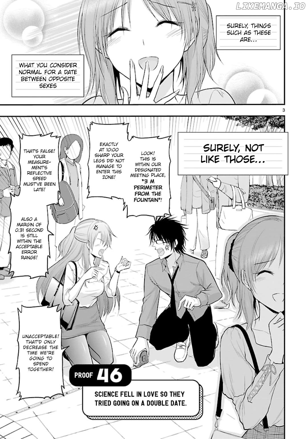 Rike ga Koi ni Ochita no de Shoumeishitemita Chapter 46 - page 3
