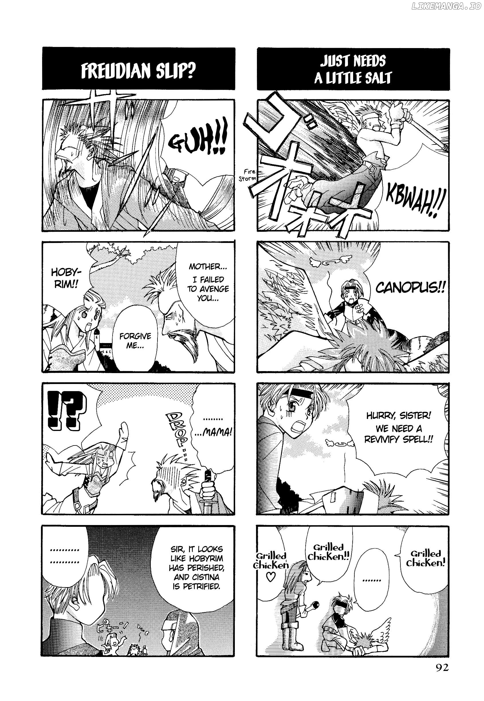Tactics Ogre: Let Us Cling Together 4-koma Kings Chapter 14 - page 3
