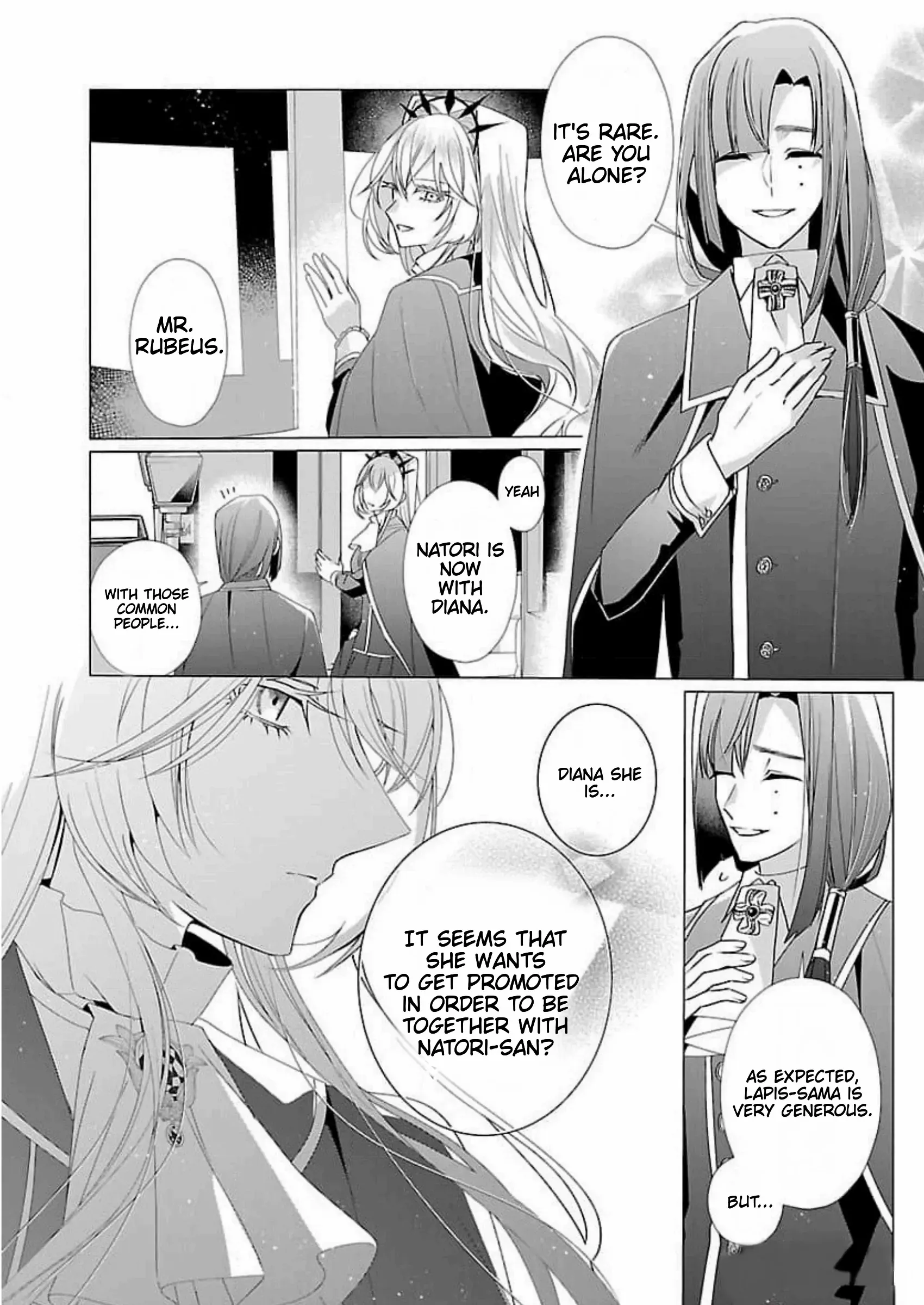The Fed Up Office Lady Wants To Serve The Villainess Chapter 15 - page 3