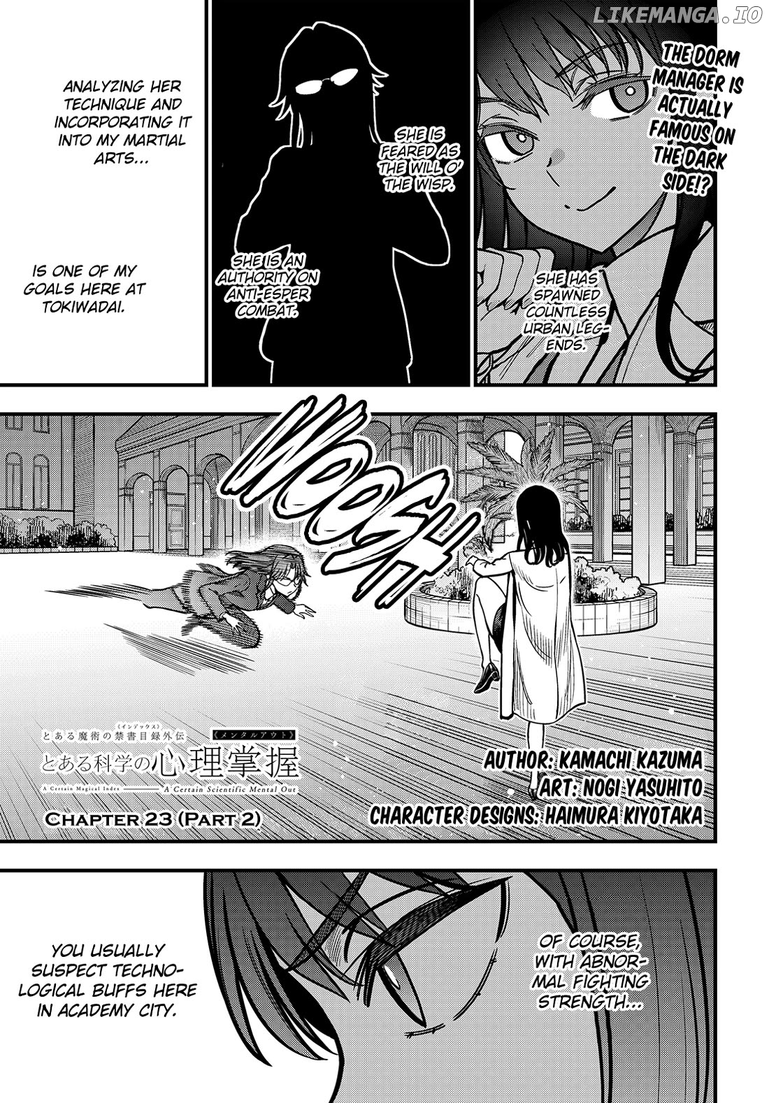 Toaru Kagaku no Mental Out Chapter 23.2 - page 1