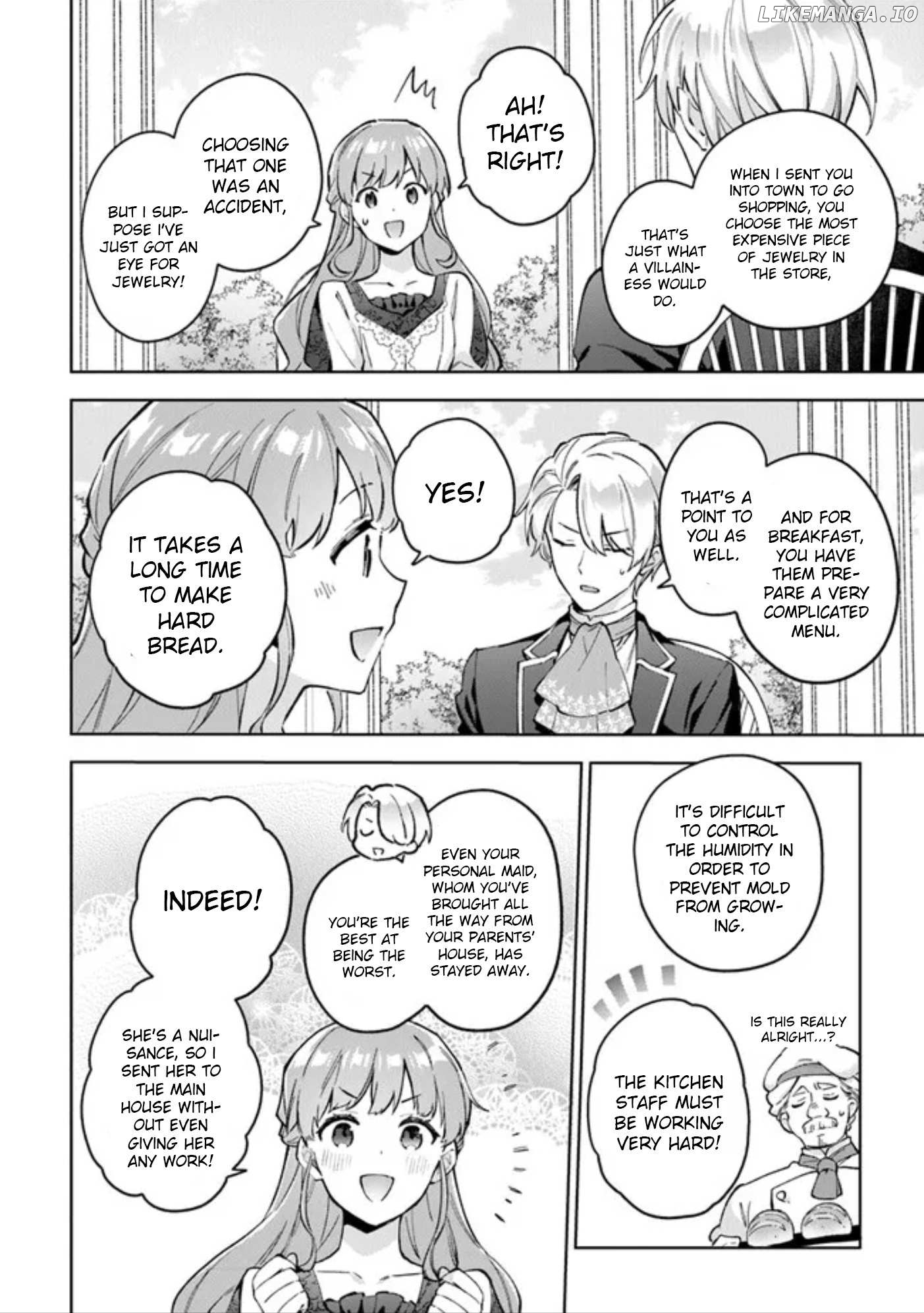 An Incompetent Woman Wants to Be a Villainess ~The Young Lady Who Married as a Substitute for Her Stepsister Didn't Notice the Duke's Doting~ Chapter 7 - page 10