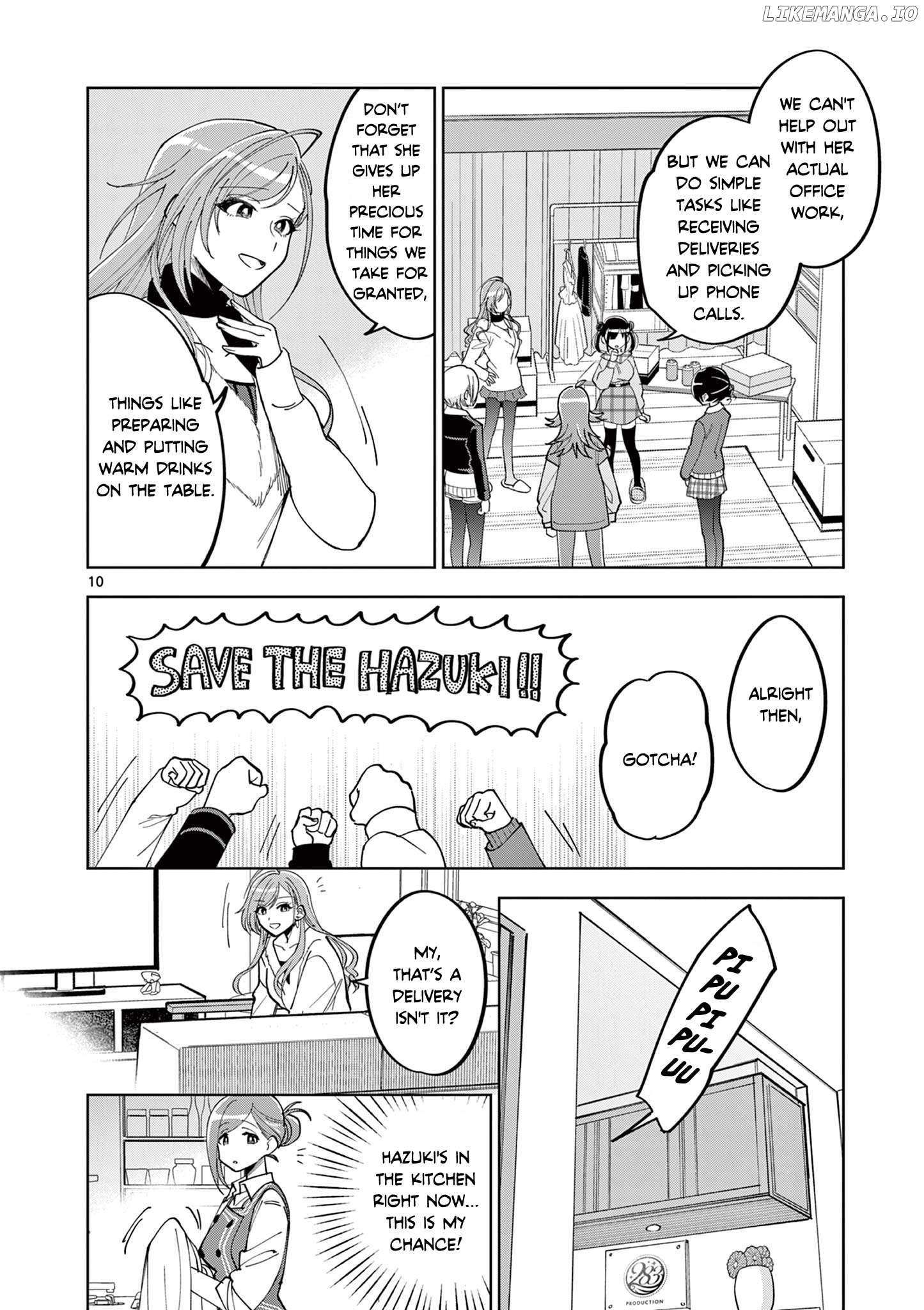 The Idolm@ster: Shiny Colors - Hazuki's Shinography Chapter 5 - page 10