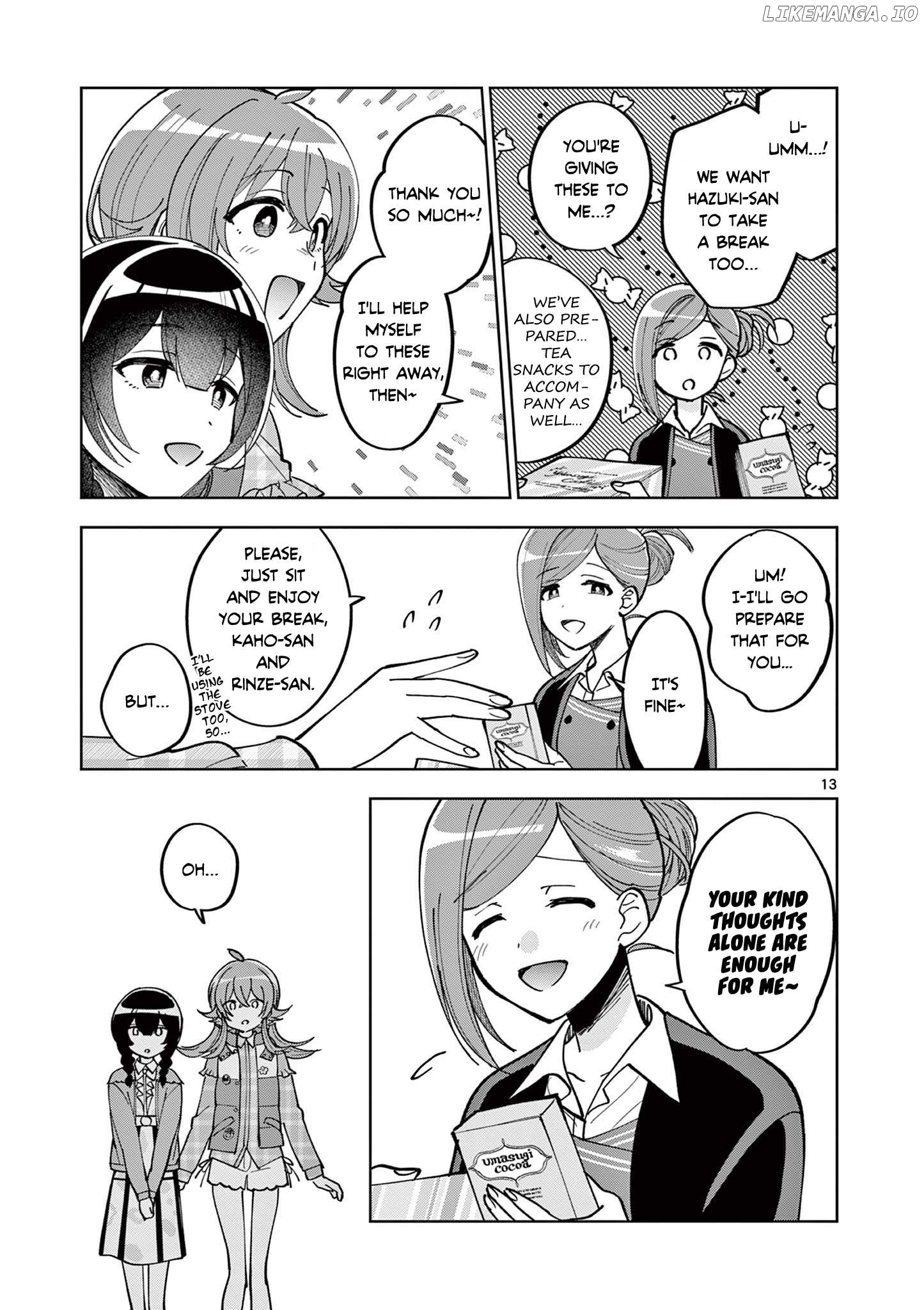 The Idolm@ster: Shiny Colors - Hazuki's Shinography Chapter 5 - page 13