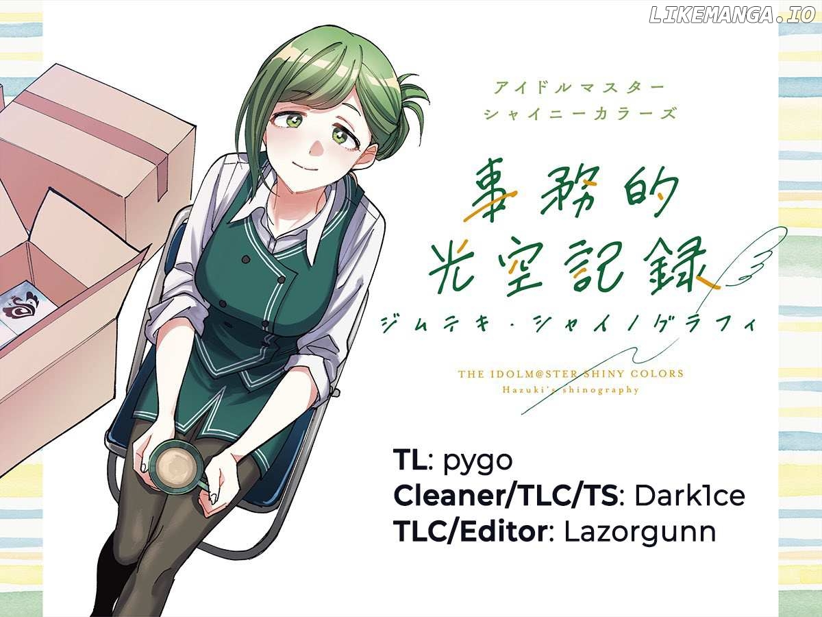 The Idolm@ster: Shiny Colors - Hazuki's Shinography Chapter 5 - page 22