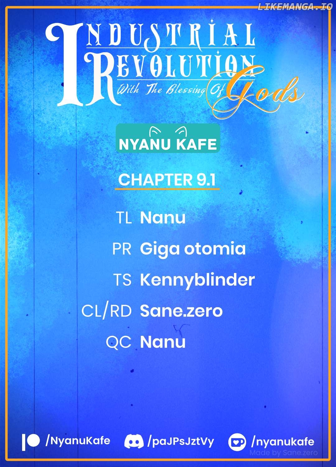 Kamigami No Kago De Seisan Kakumei Chapter 9.1 - page 1