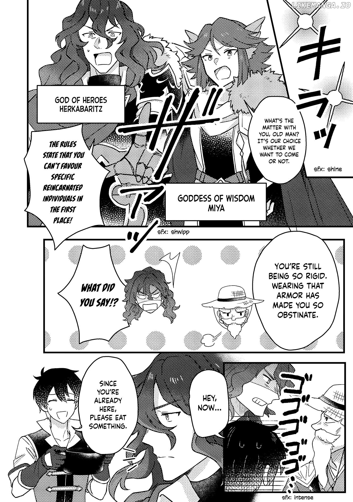 Kamigami No Kago De Seisan Kakumei Chapter 9.1 - page 3