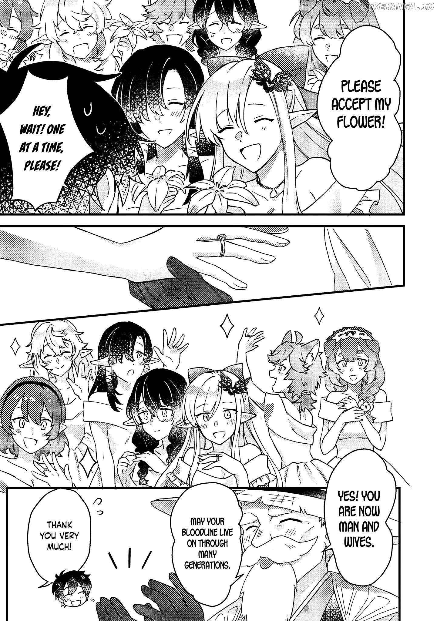 Kamigami No Kago De Seisan Kakumei Chapter 9.2 - page 4