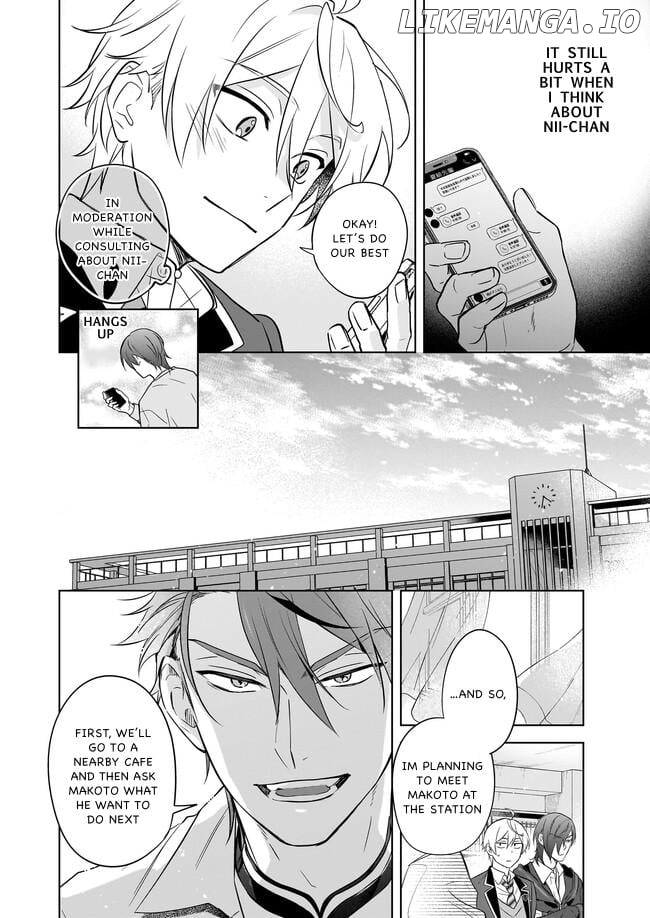 I Realized I Am The Younger Brother Of The Protagonist In A Bl Game Chapter 14 - page 8