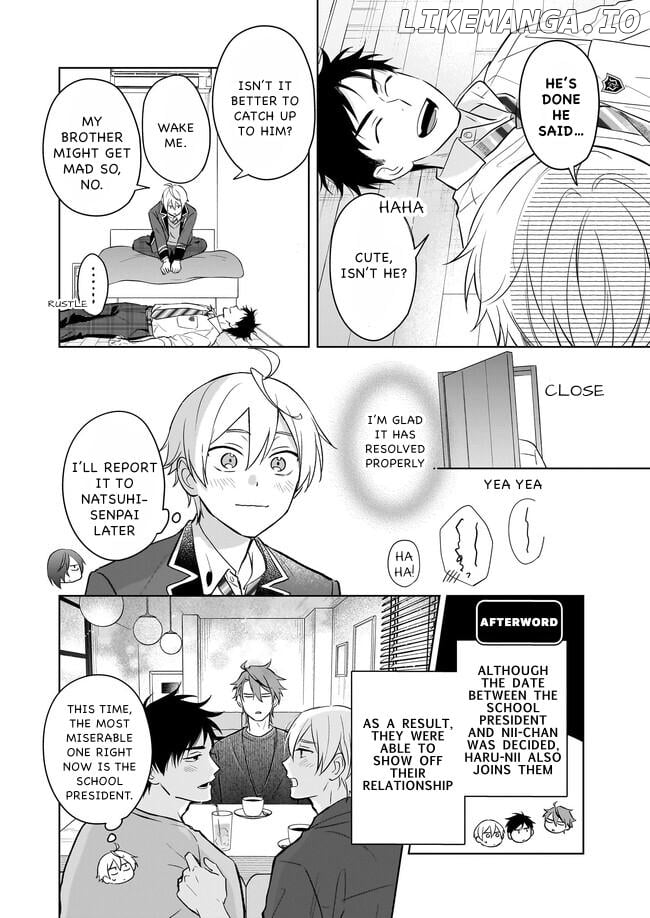 I Realized I Am The Younger Brother Of The Protagonist In A Bl Game Chapter 15 - page 12