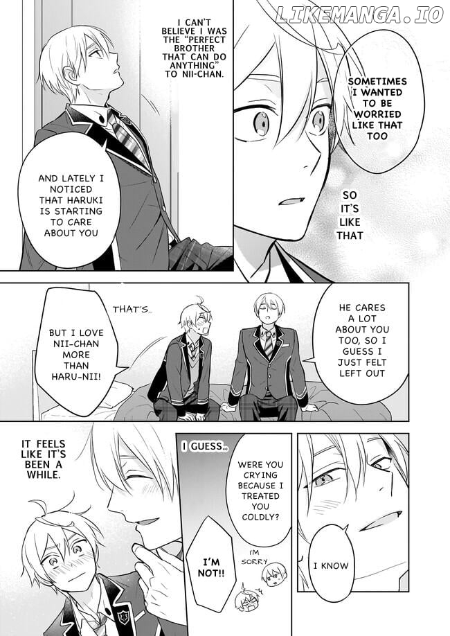 I Realized I Am The Younger Brother Of The Protagonist In A Bl Game Chapter 15 - page 7