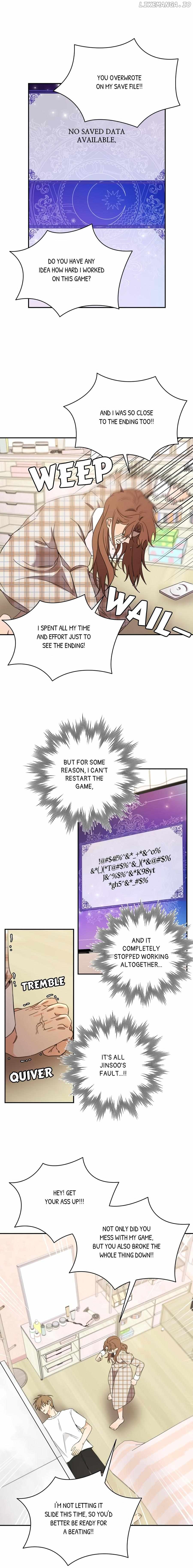 Stuck in My Sister's Dating Sim Chapter 48 - page 3