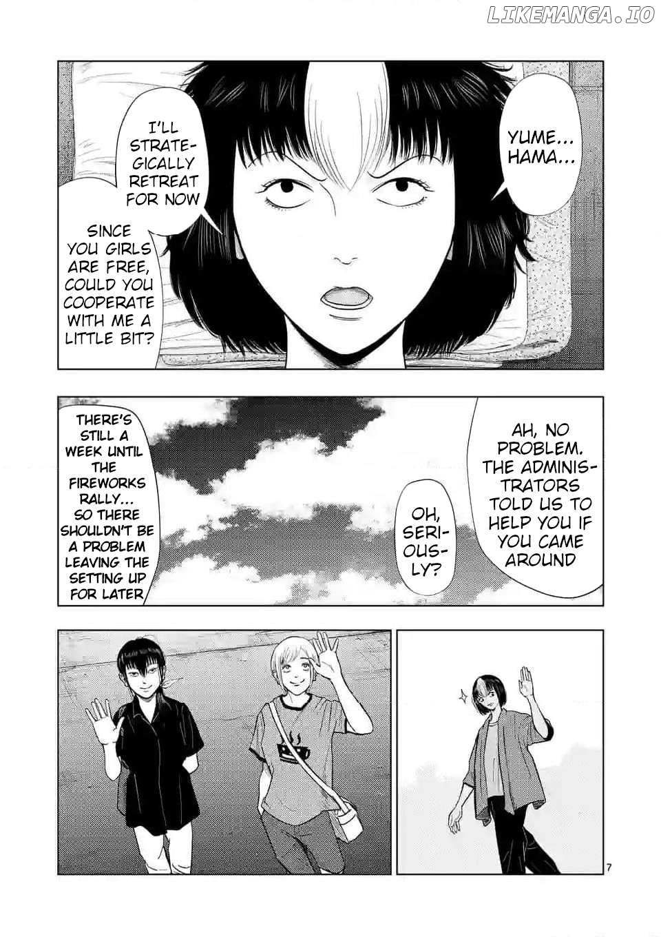 Ura Baito: Toubou Kinshi Chapter 137 - page 7