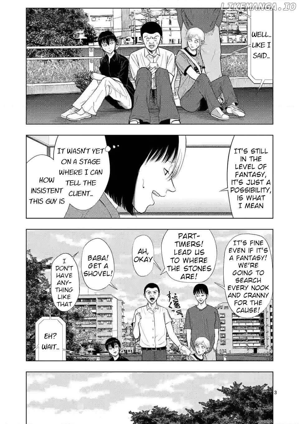 Ura Baito: Toubou Kinshi Chapter 138 - page 3