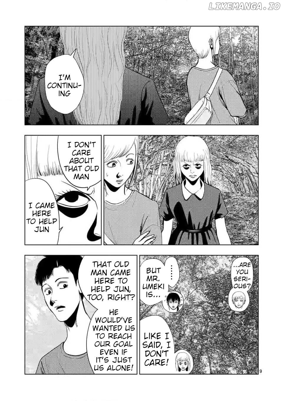Ura Baito: Toubou Kinshi Chapter 142 - page 9