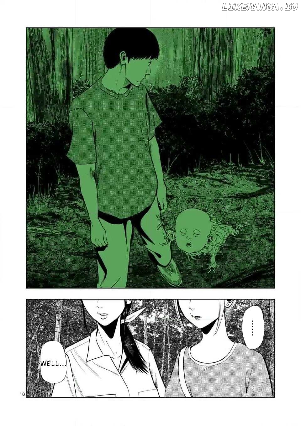 Ura Baito: Toubou Kinshi Chapter 142 - page 10