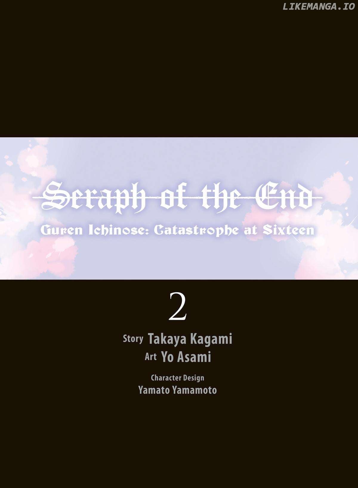 Seraph of the End: Guren Ichinose: Catastrophe at Sixteen Chapter 9 - page 2