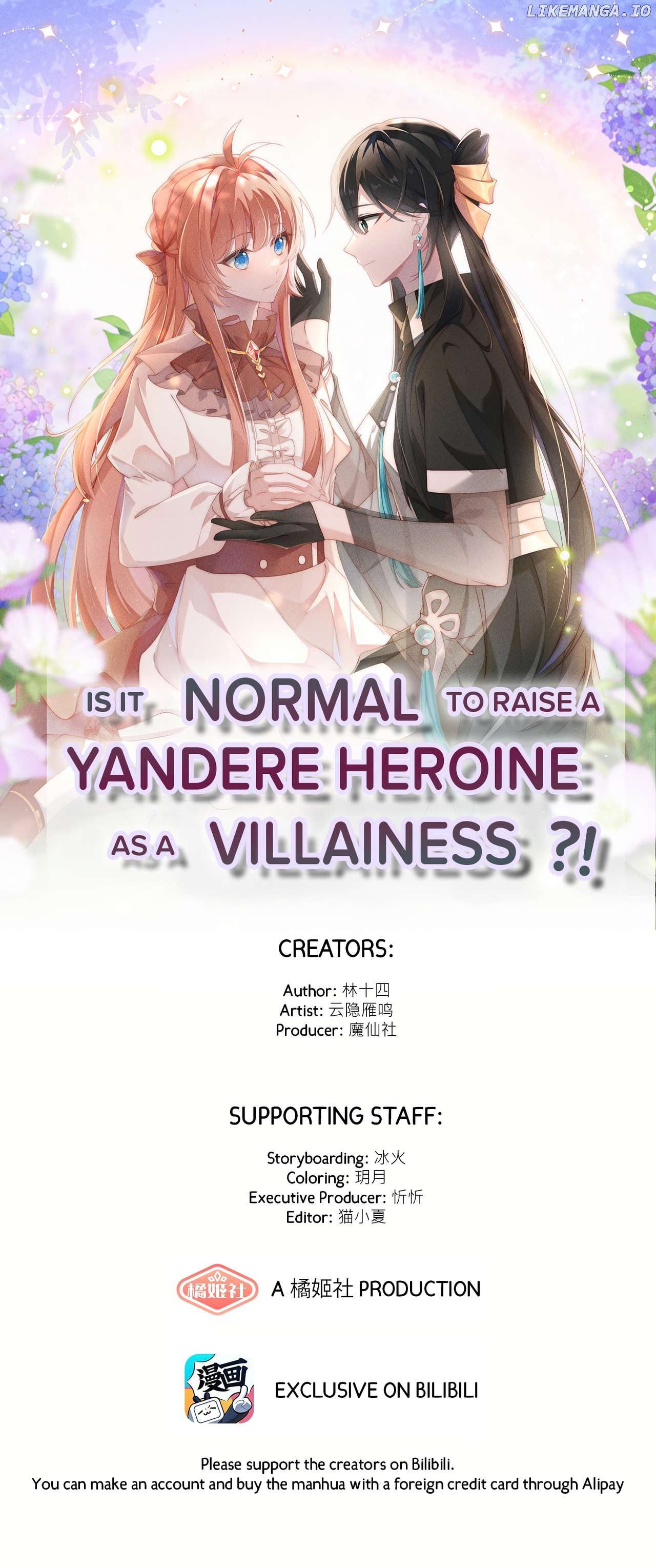 Is It Normal To Raise A Yandere Heroine As A Villainess ! Chapter 10 - page 1