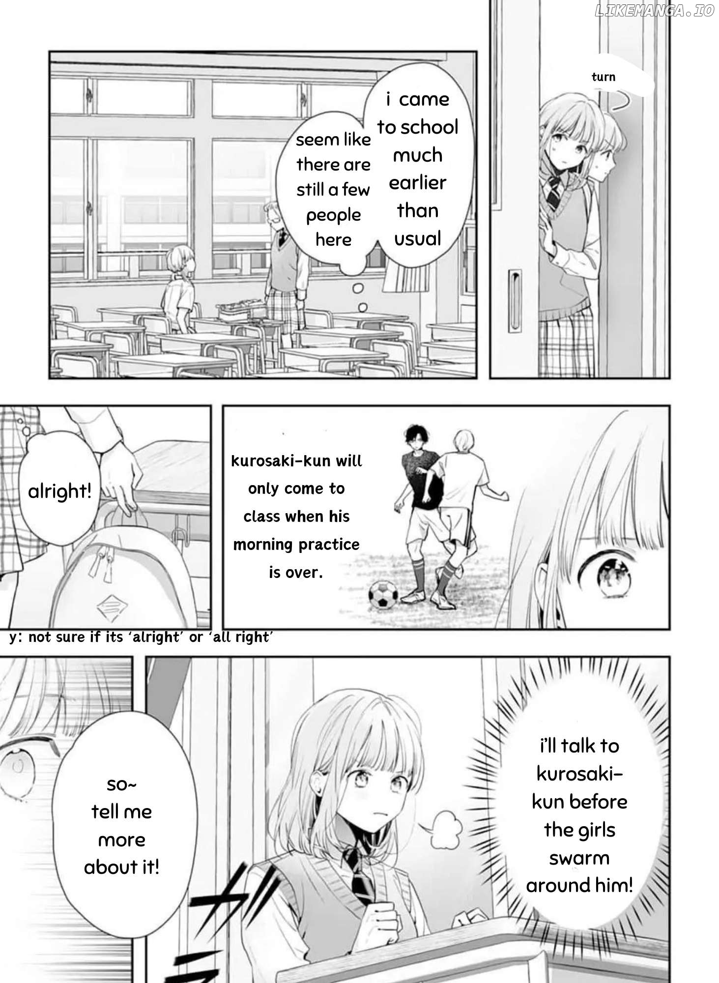 Kurosaki Wants Me All to Himself ~The Intense Sweetness of First Love~ Chapter 8.1 - page 9