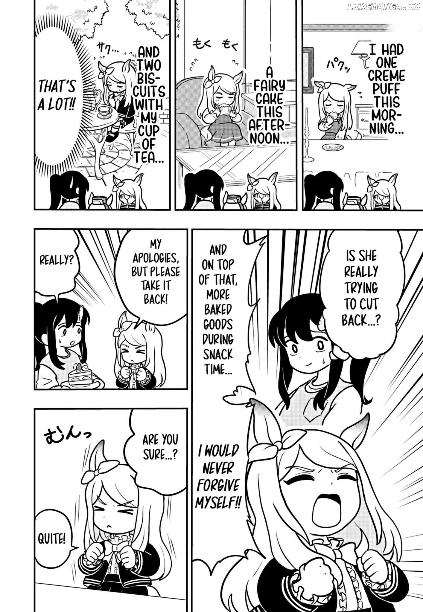 Uma Musume Pretty Derby Pisupisu☆Supisupi Golshi-Chan Chapter 4 - page 14
