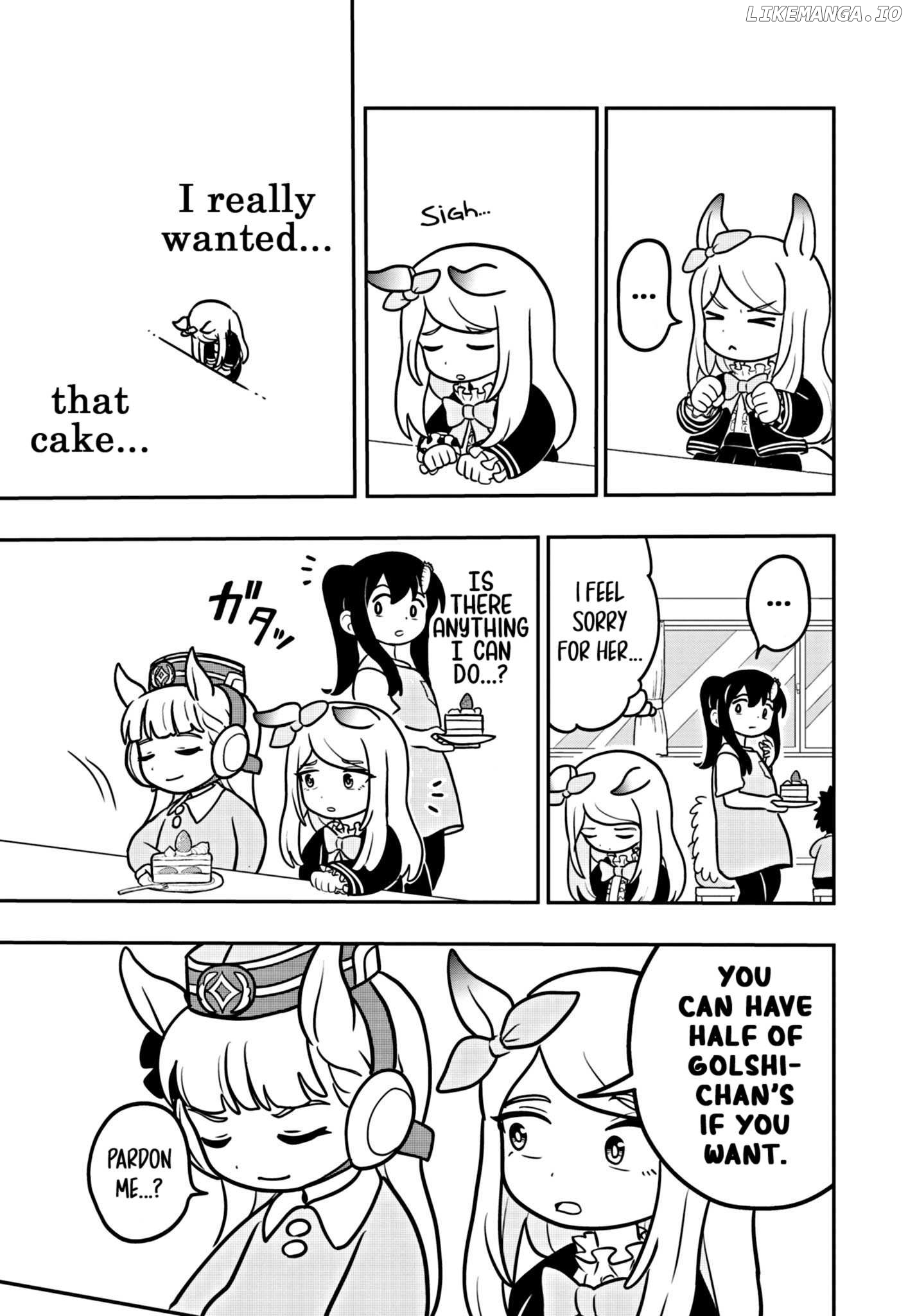 Uma Musume Pretty Derby Pisupisu☆Supisupi Golshi-Chan Chapter 4 - page 15