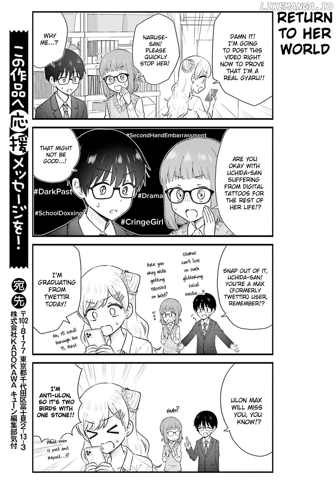 Uchida-San Wa Zettai Ni Gyaru Janai! Chapter 7 - page 9
