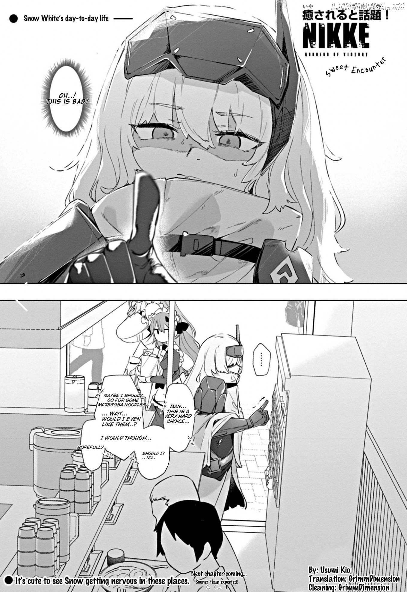 Goddess Of Victory: Nikke - Sweet Encount Chapter 6.5 - page 1