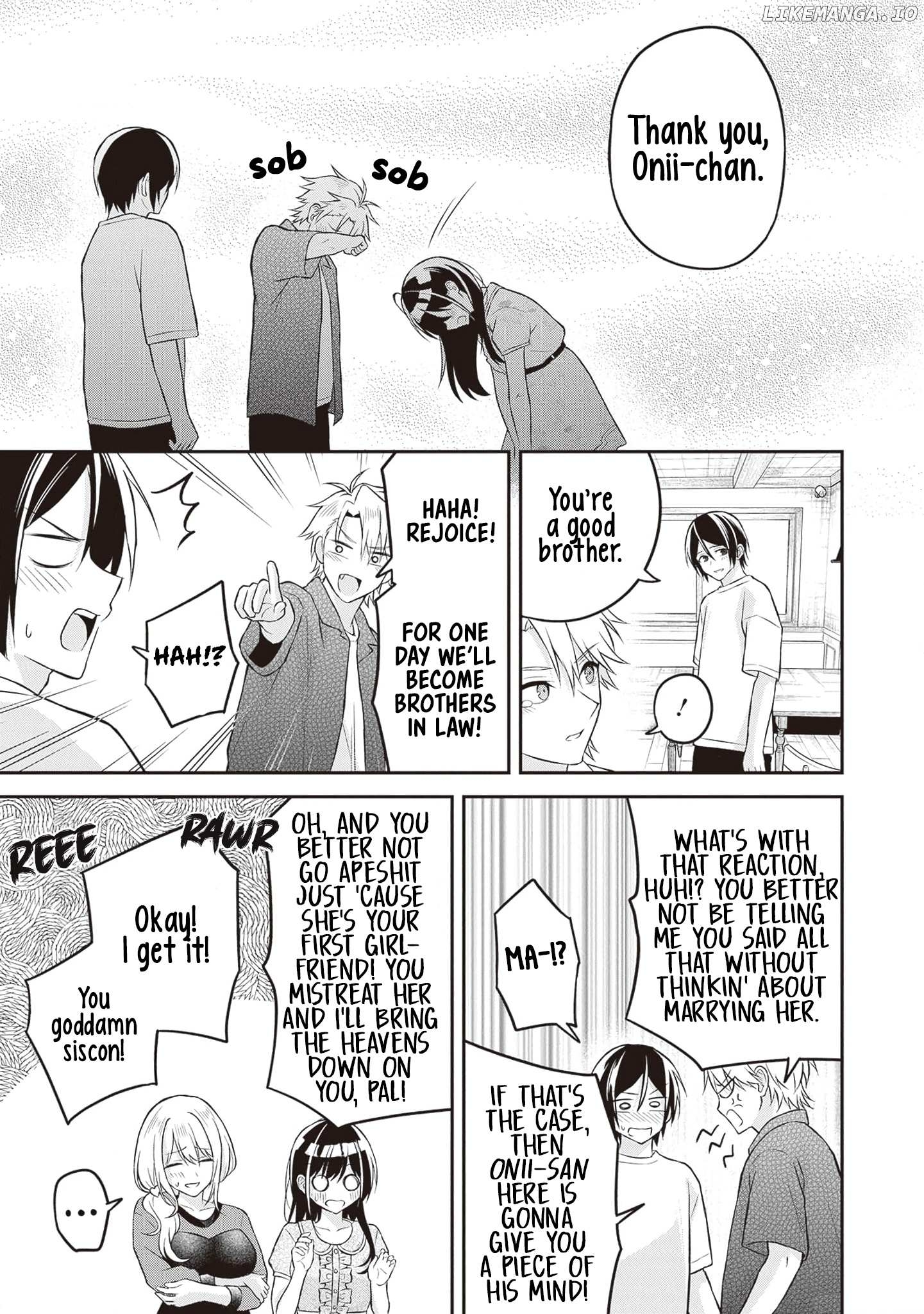 Yuujin ni 500 Yen Kashitara Shakkin no Kata ni Imouto wo Yokoshitekita no Dakeredo, Ore wa Ittai Dou Sureba Iin Darou Chapter 15 - page 23