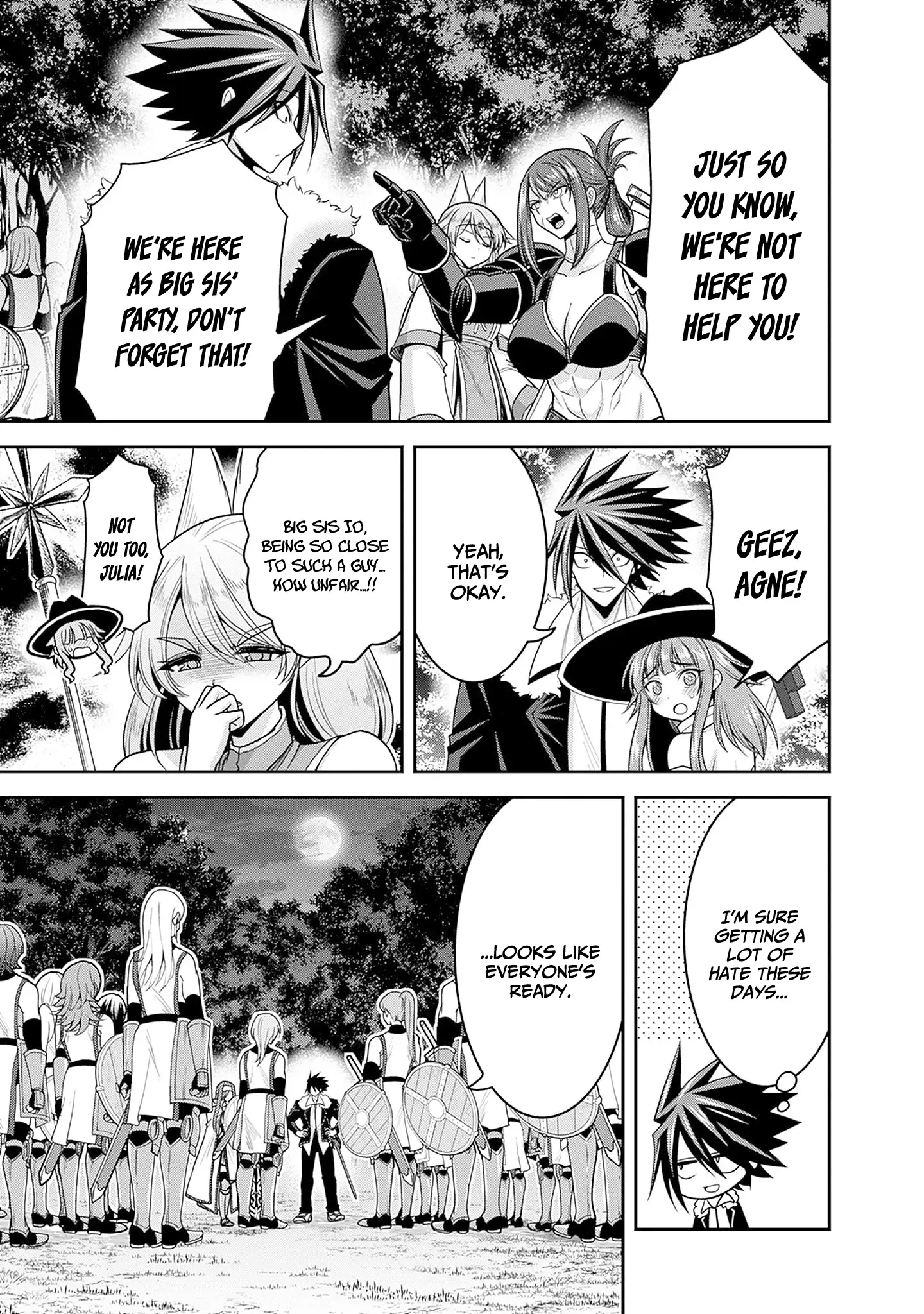 Kujibiki Tokushou Musou Harem-Ken Chapter 41 - page 10