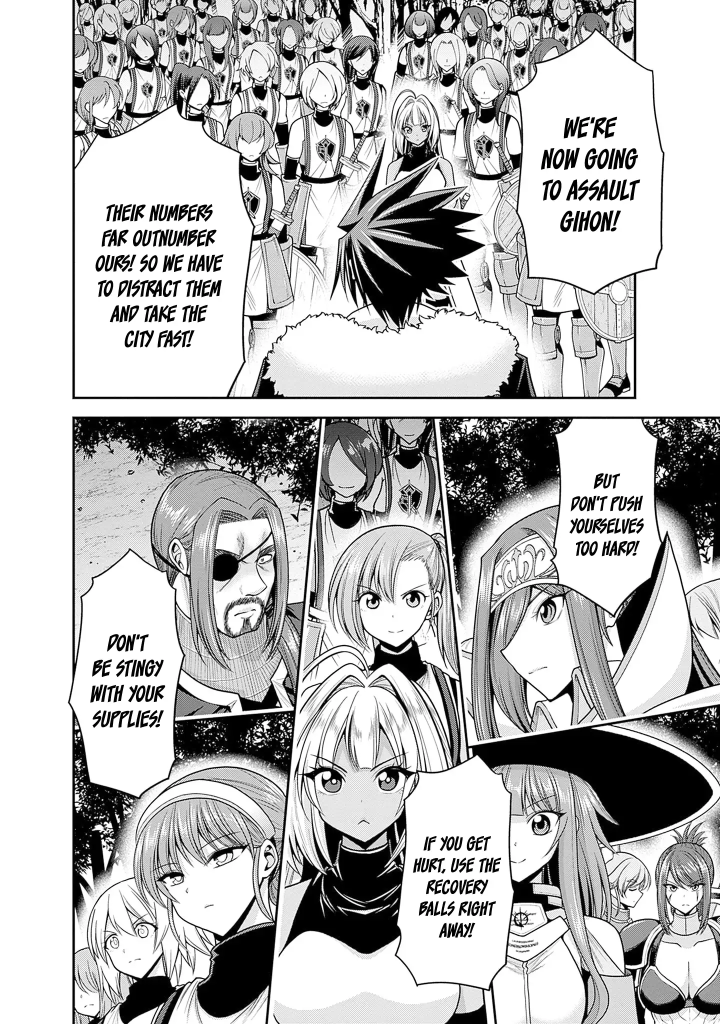 Kujibiki Tokushou Musou Harem-Ken Chapter 41 - page 11