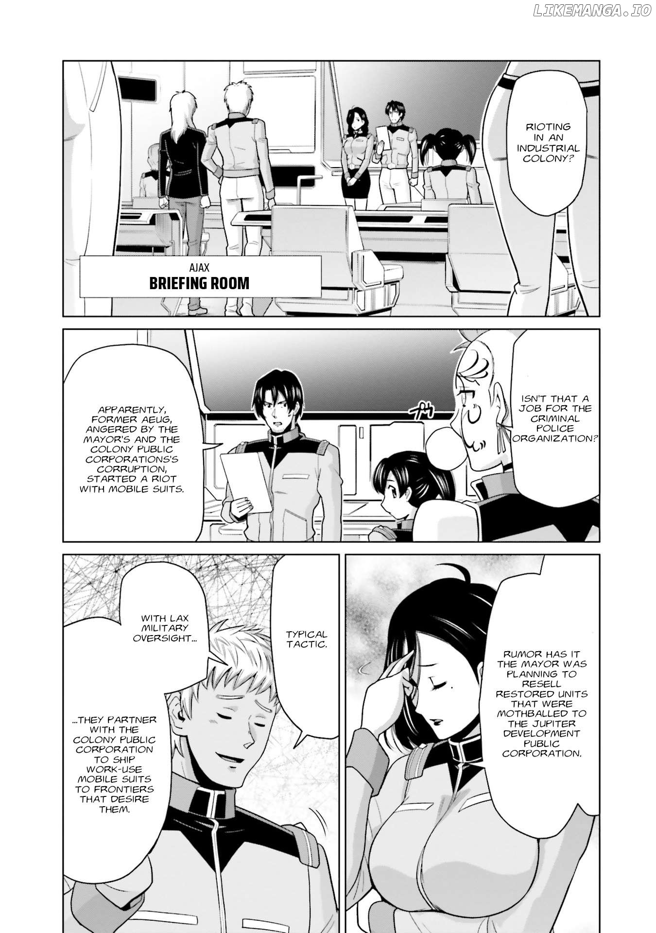Mobile Suit Gundam F90 FF Chapter 34 - page 7