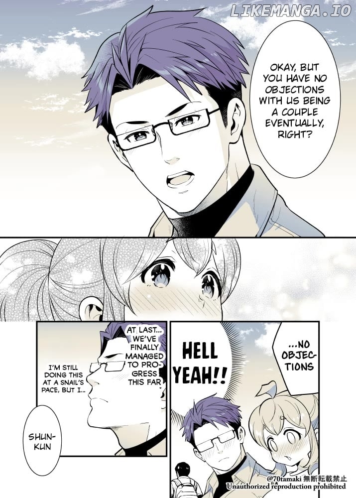 After Reuniting With My Childhood Friend, It Turned Out Both Of Us Had Become Tiddy Monsters Chapter 45 - page 4