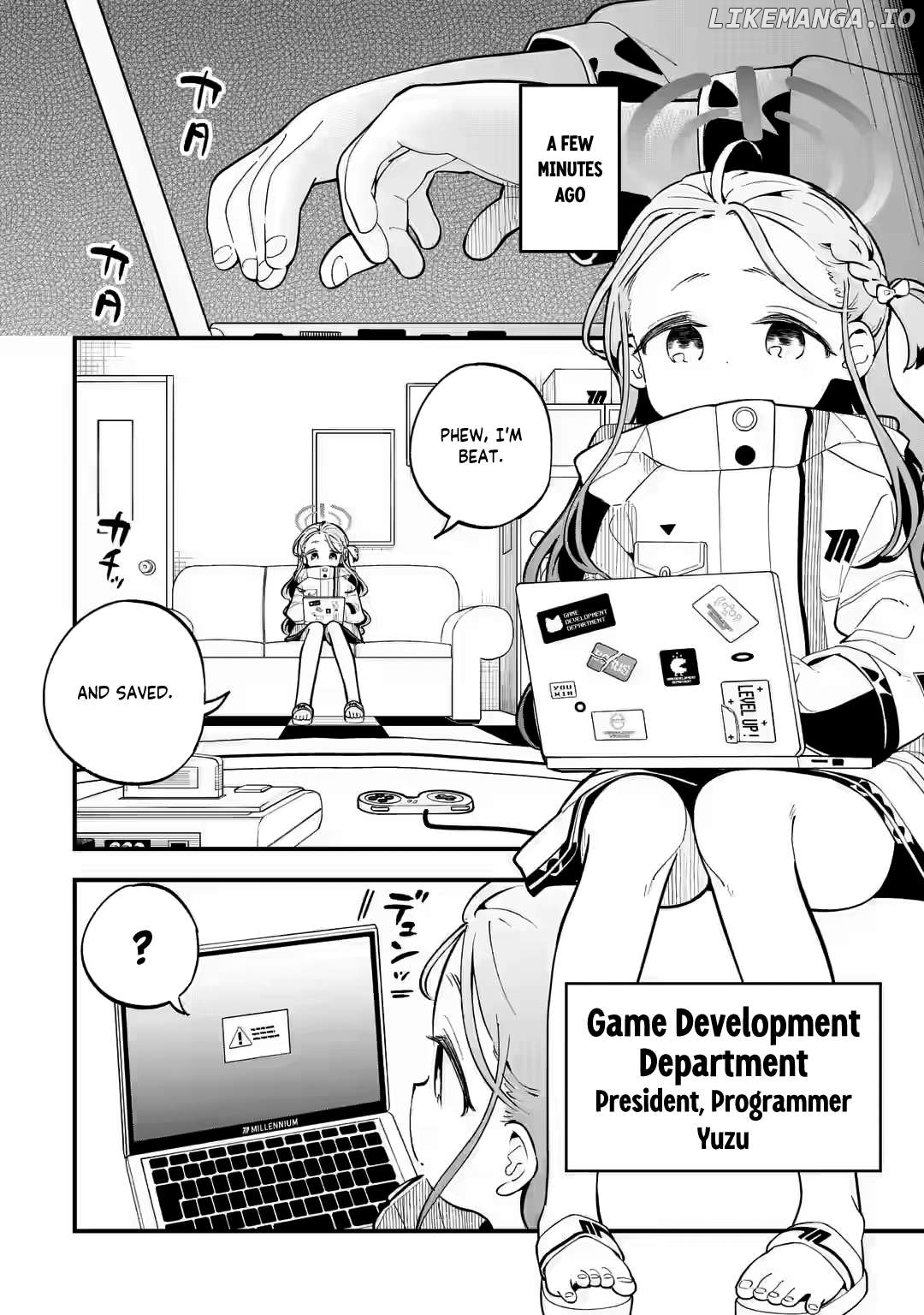 Blue Archive: The Adventure Of Game Development Department Chapter 3 - page 2