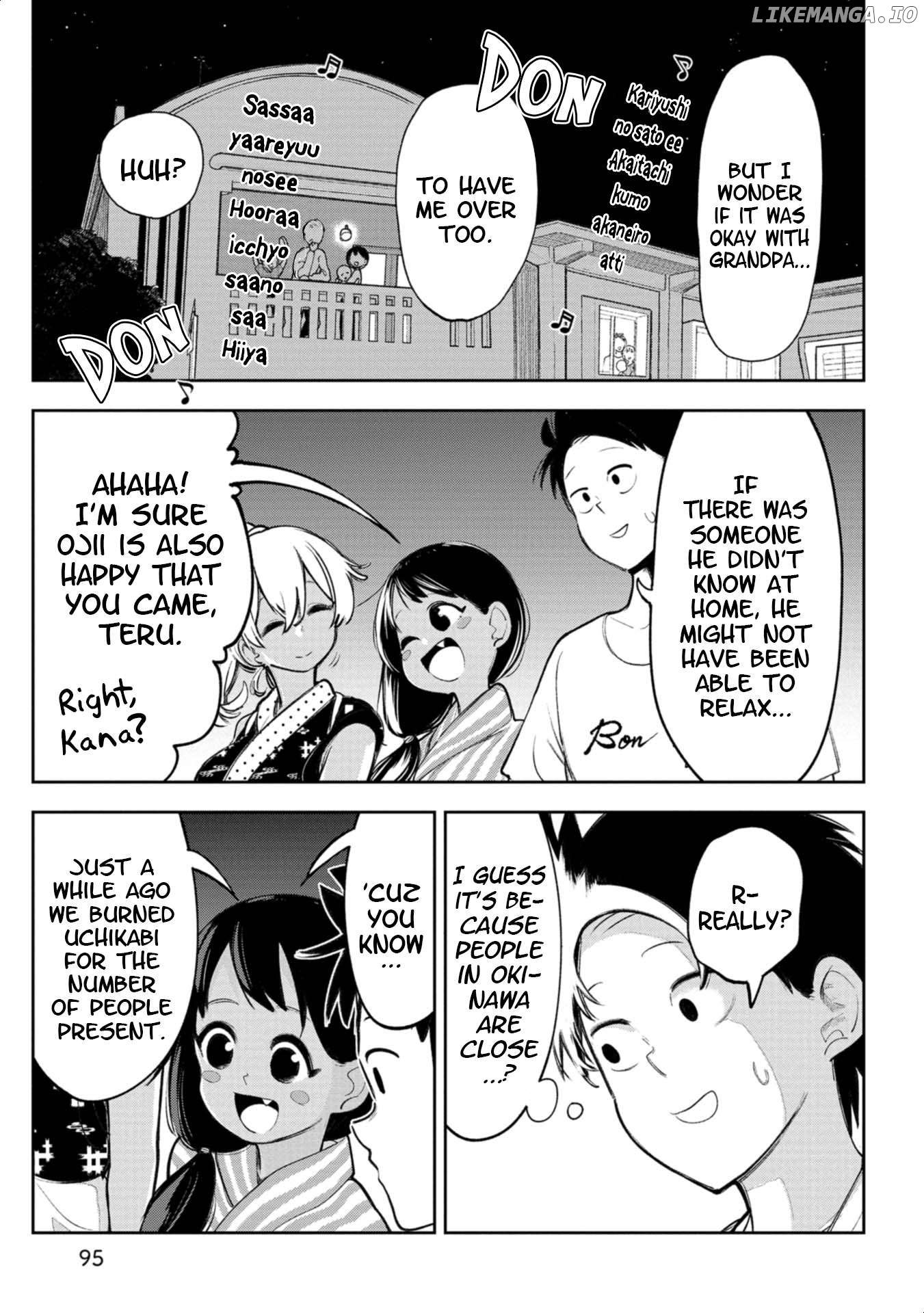 Okinawa de Suki ni Natta Ko ga Hougen Sugite Tsura Sugiru Chapter 18 - page 14