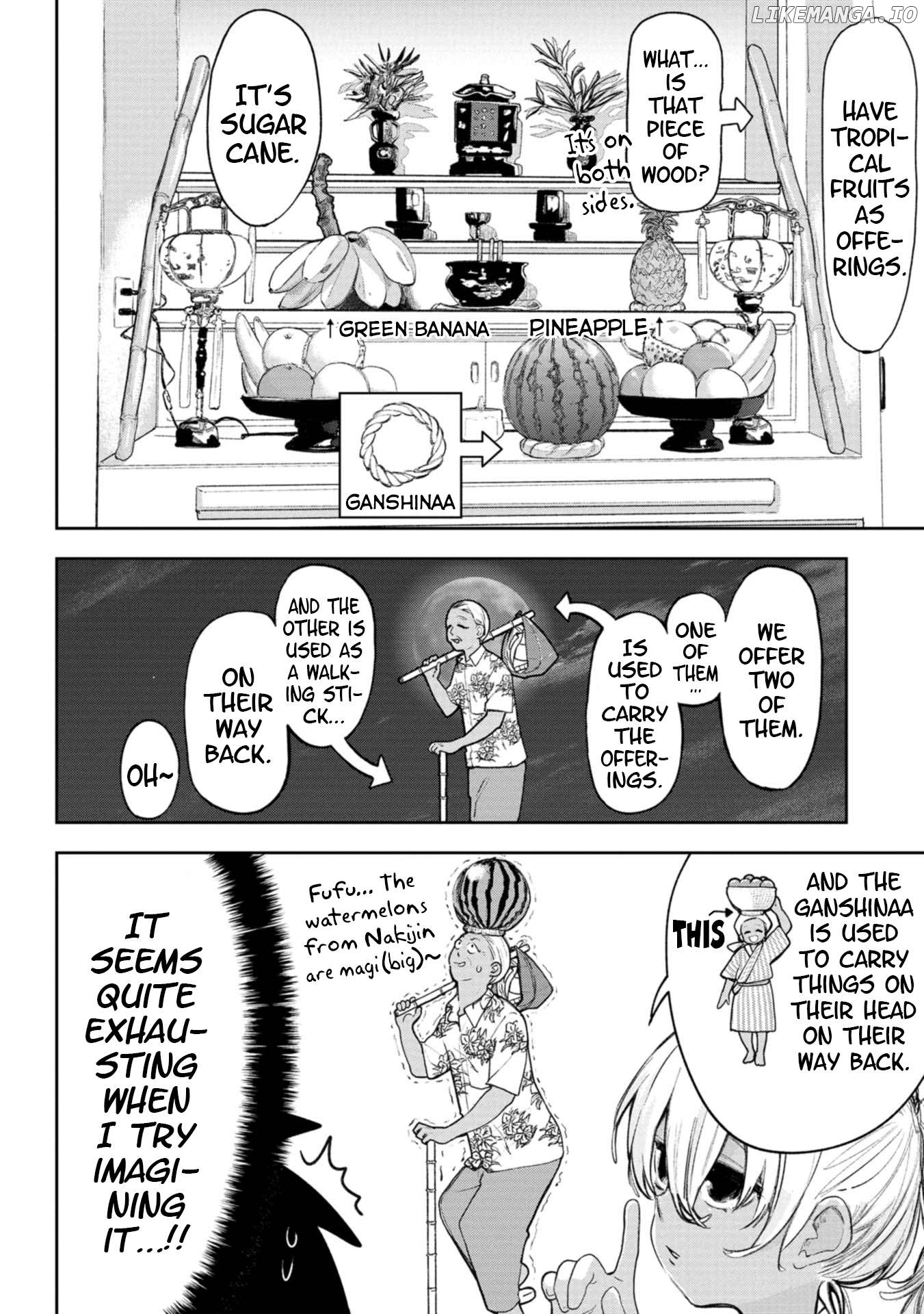 Okinawa de Suki ni Natta Ko ga Hougen Sugite Tsura Sugiru Chapter 18 - page 7