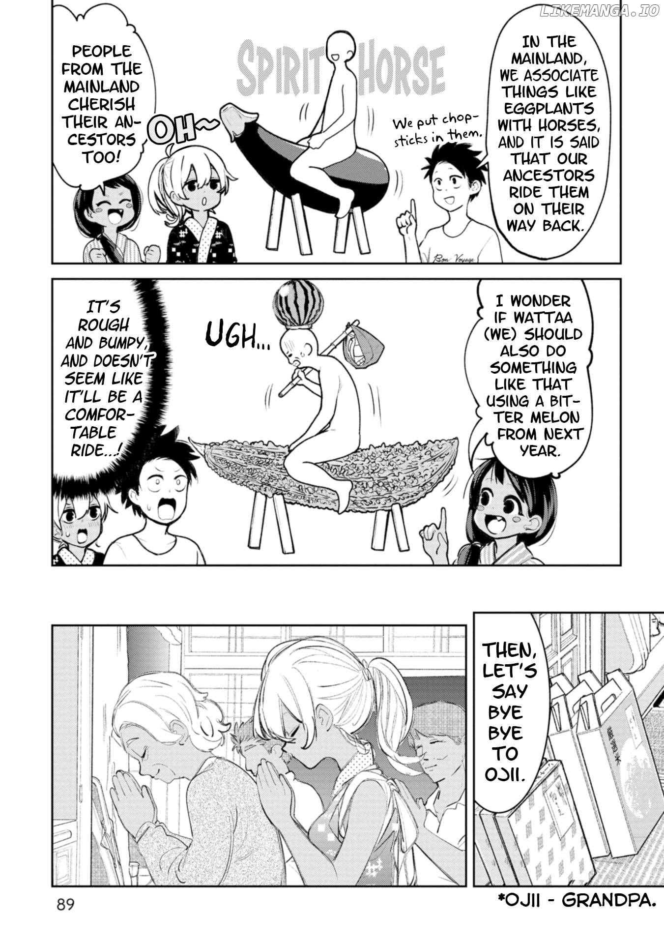 Okinawa de Suki ni Natta Ko ga Hougen Sugite Tsura Sugiru Chapter 18 - page 8
