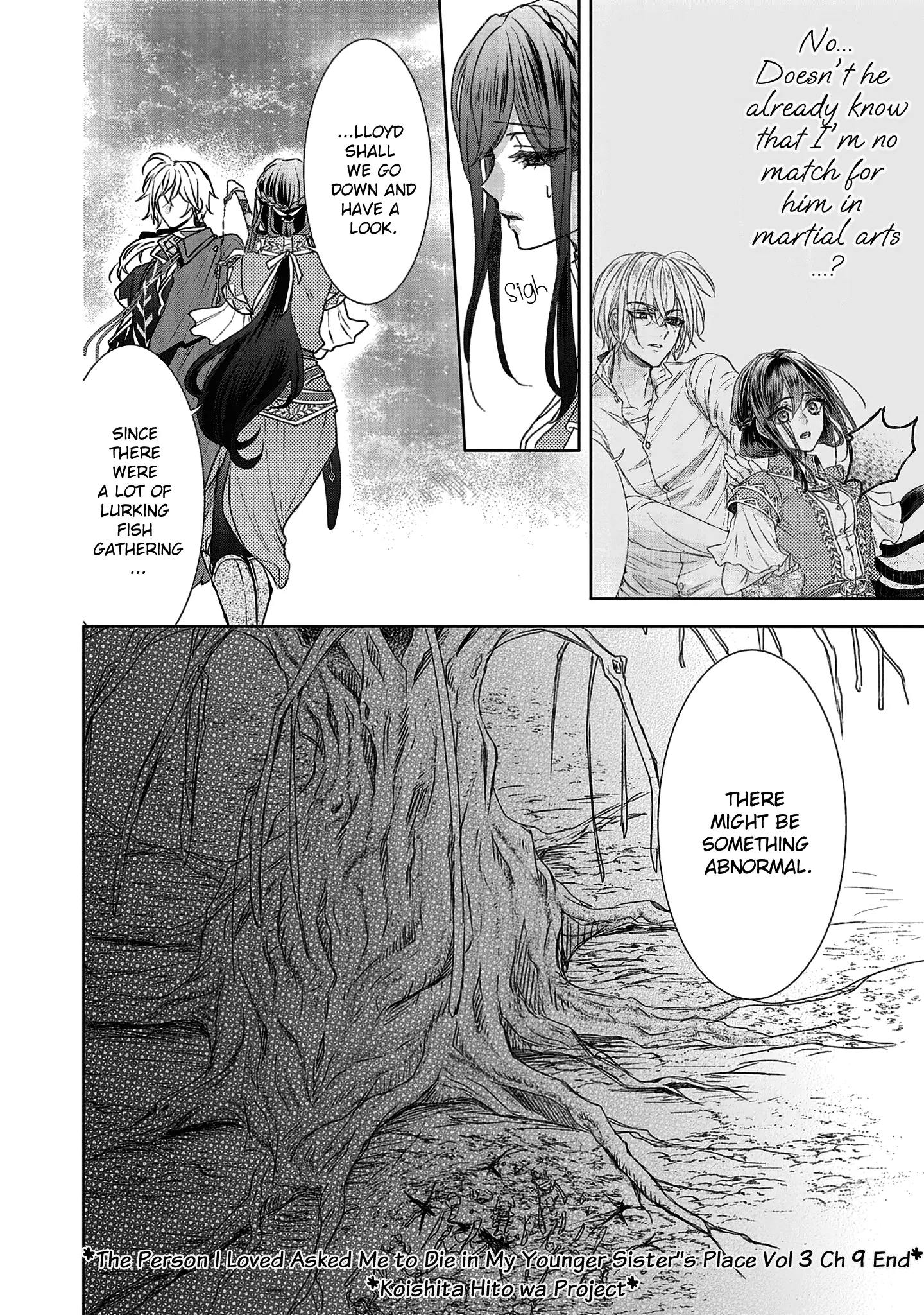 The Person I Loved Asked Me to Die in My Younger Sister's Place Chapter 9 - page 44