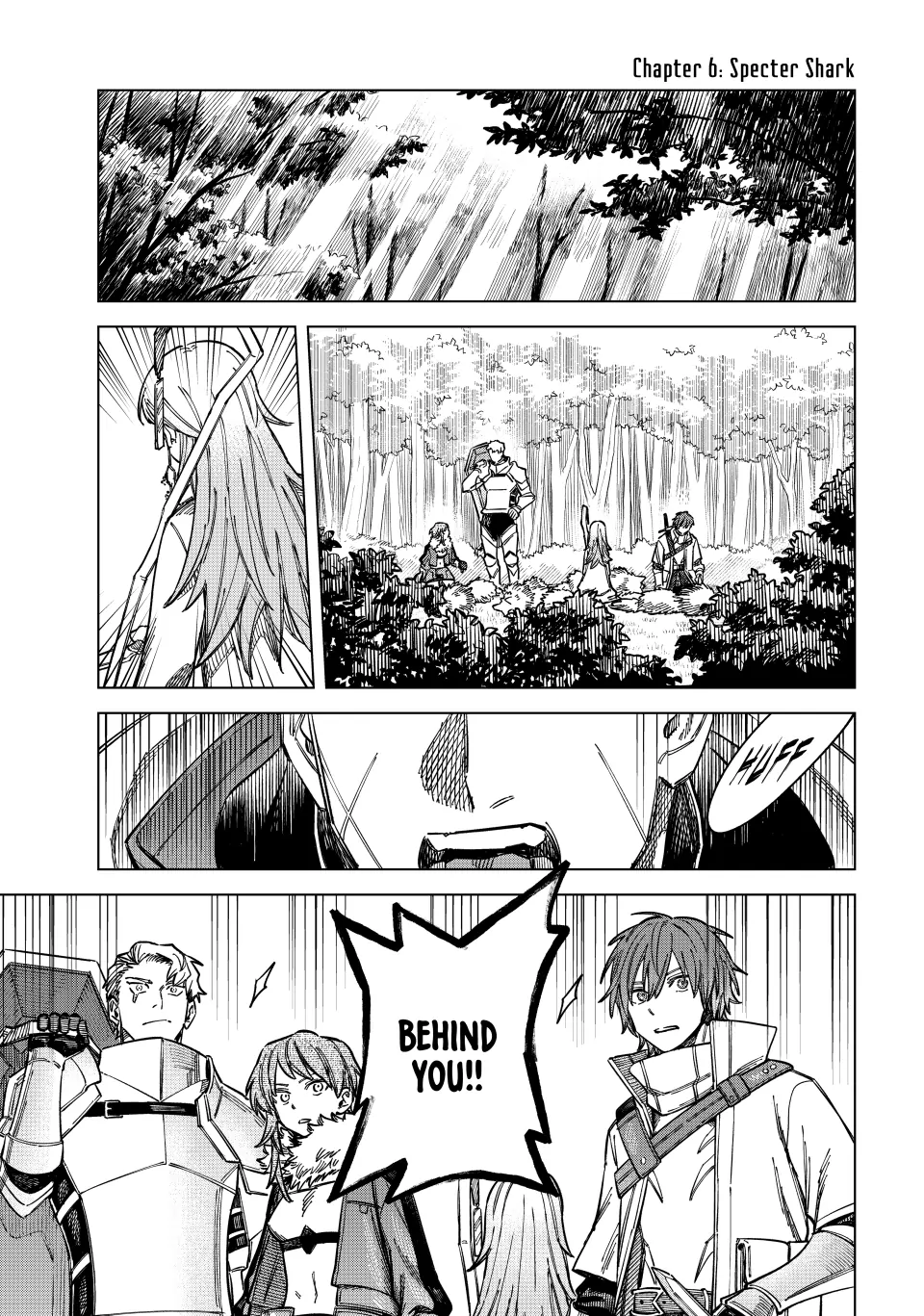 The Witch and the Mercenary Chapter 6 - page 1
