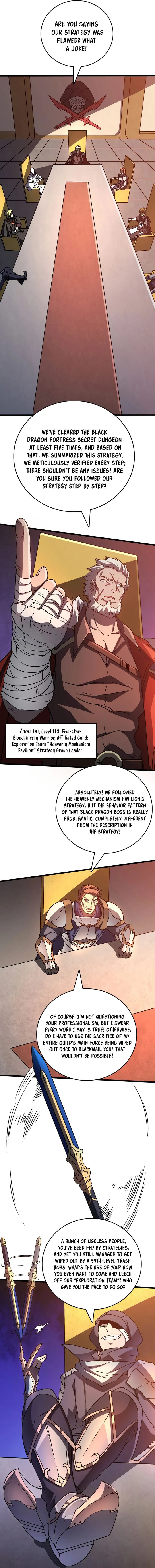 Starting as the Black Dragon BOSS Chapter 7 - page 8