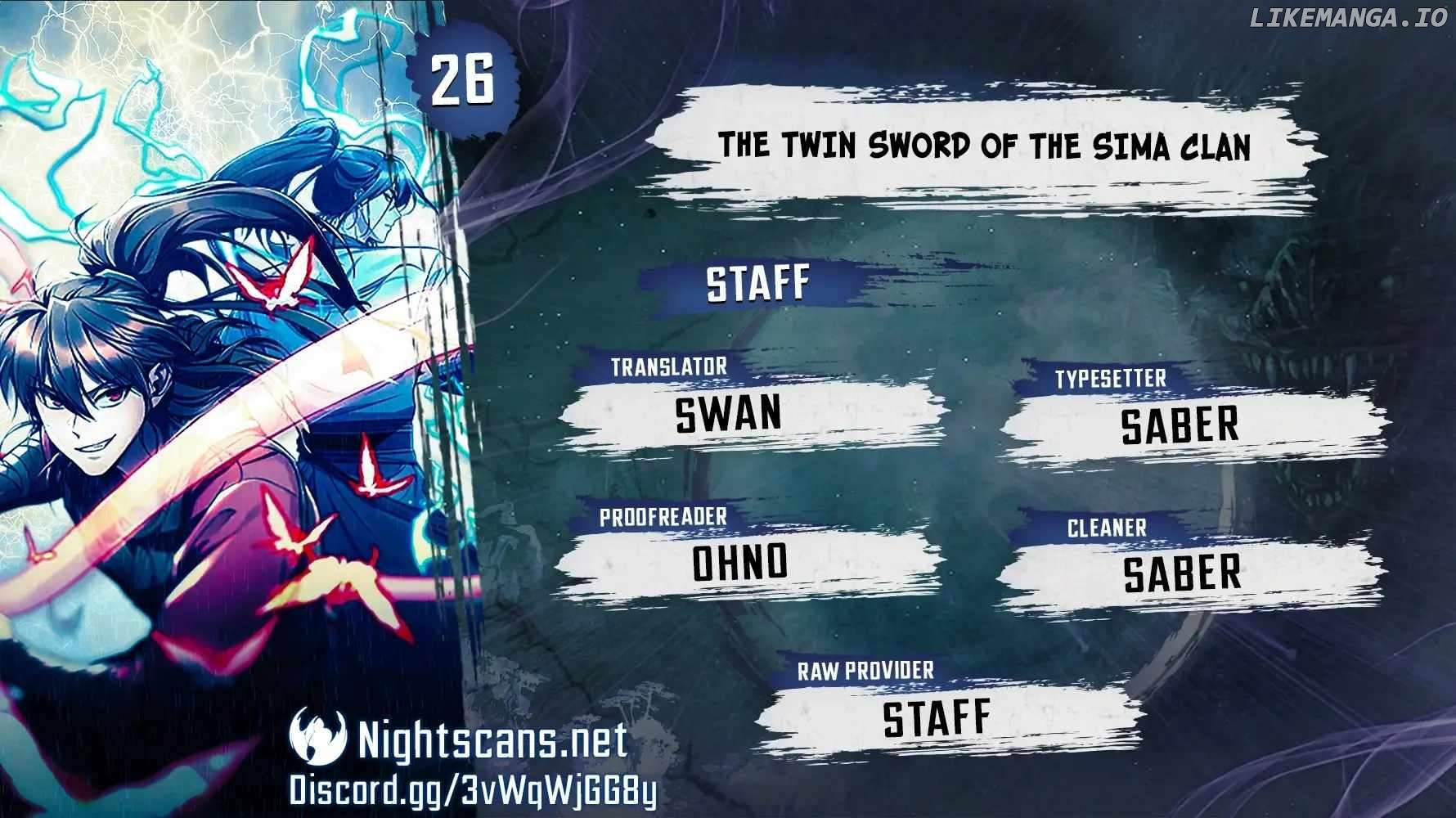 The Twin Swords Of The Sima Clan Chapter 26 - page 1