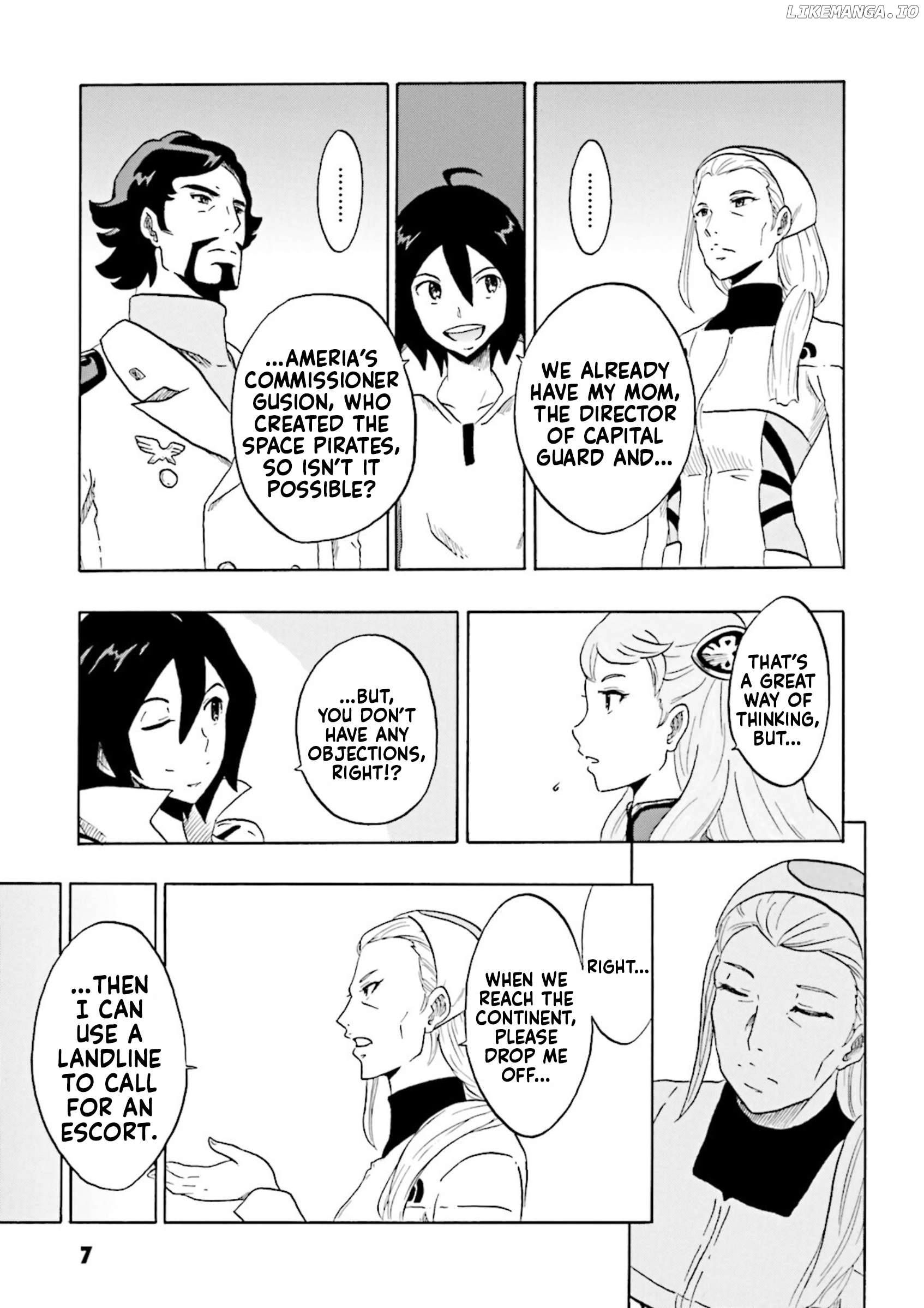 Gundam Reconguista In G Chapter 8 - page 7