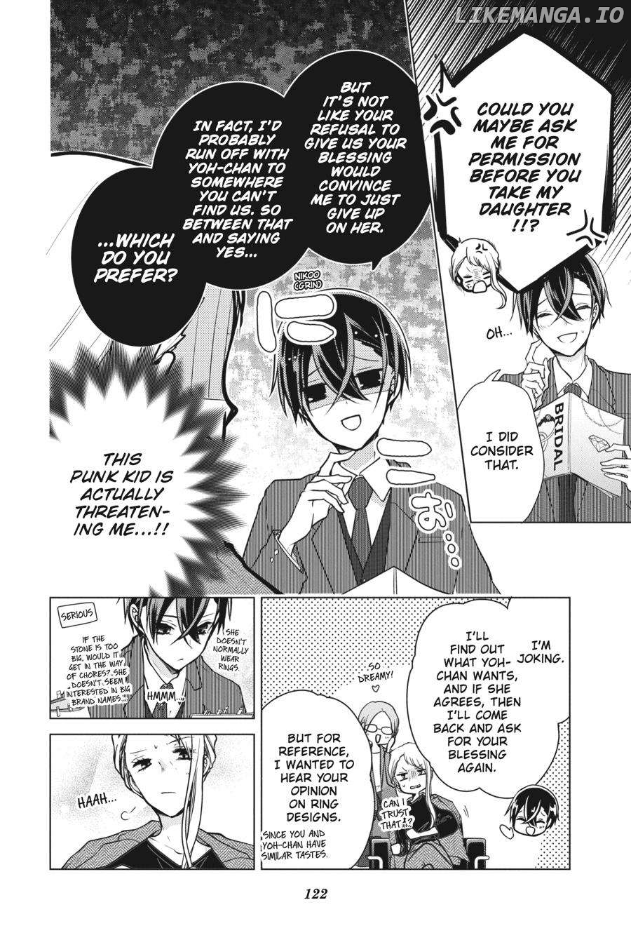 Koi to Shinzou Chapter 154.5 - page 76